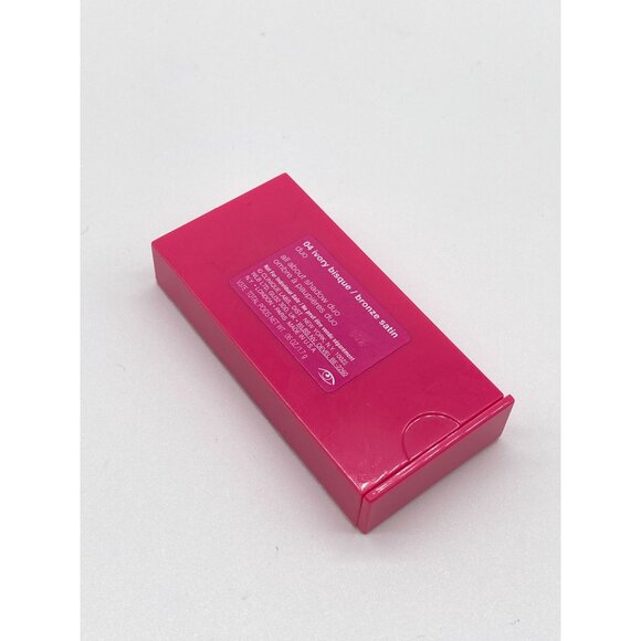 Clinique All About Shadow Duo in 04 Ivory Bisque I Bronze Satin 0.06 Oz - Picture 3 of 3